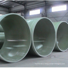 Glassfibre reinforced plastic pipe FRP GRP water pipe